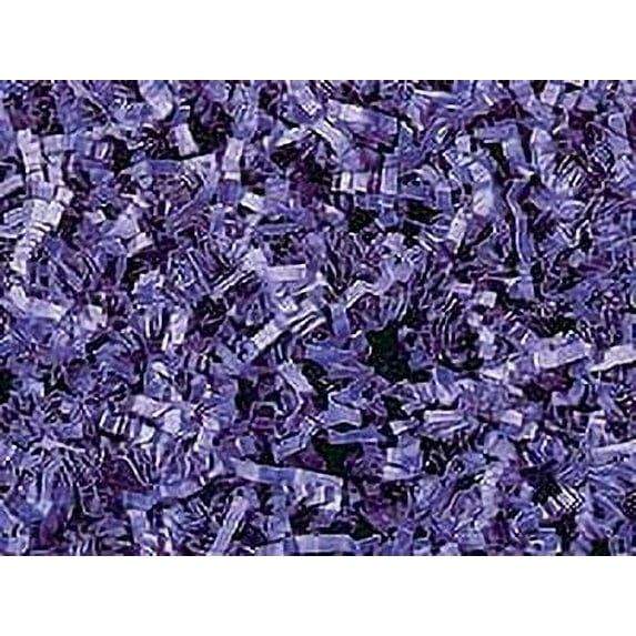 Purple Cut / Shredded Paper Gift Box & Basket Crinkle Paper