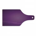 thumbnail image 1 of Purple Cutting Board, Abstract Digital Diagonal Grid Geometric Diamond Patterns Symmetric Lines Futuristic, Tempered Glass Cutting and Serving Board, Wine Bottle Shape, Purple, by Ambesonne, 1 of 1
