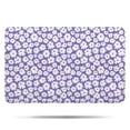 thumbnail image 1 of Purple Daisy Flower Pattern Bathroom Rugs Mat,Non Slip Microfiber Bathroom Rug,Rubber Backing,Soft Bathroom Mats for Bathroom Floor,Tub and Shower,17x27in(43x68cm), 1 of 5