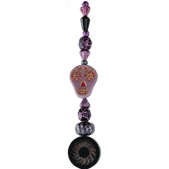 Purple Days Czech Glass Bead Mix by Bead Landing