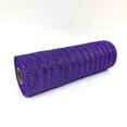 thumbnail image 1 of Purple - Deco Mesh Laser Eyelash - (10 Inch x 10 Yards), 1 of 4