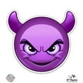 thumbnail image 1 of Purple Devil Emoji - 12" Vinyl Sticker Waterproof Decal, 1 of 1