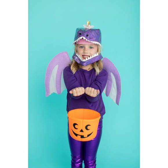 Dragon 3-Piece Costume Set with Mask, Wings, and Tail for Child