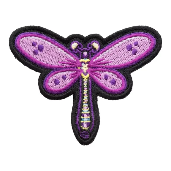 Purple Dragonfly Patch, Ladies Animal Patches