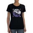 thumbnail image 1 of Purple Dream Shaped T-Shirt Women -Image by Shutterstock, Female 3X-Large, 1 of 4