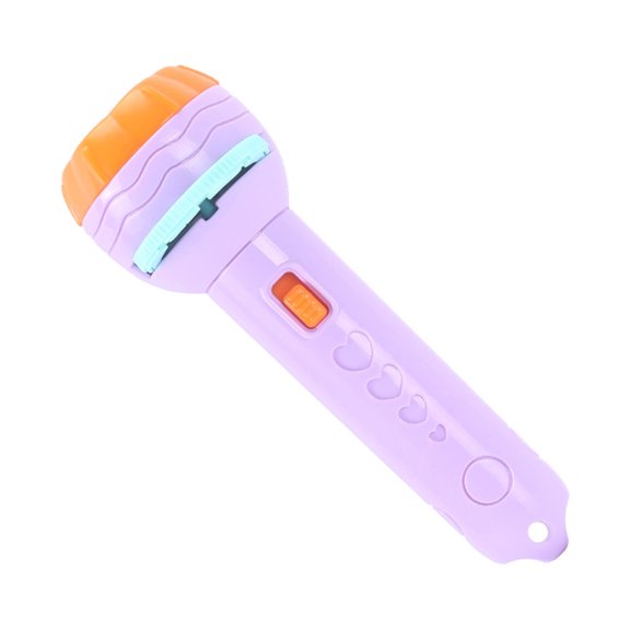 Purple Educational Kids Mini Projection Flashlight Toy Early Picture Slide Dinosaur Animal Fun Play