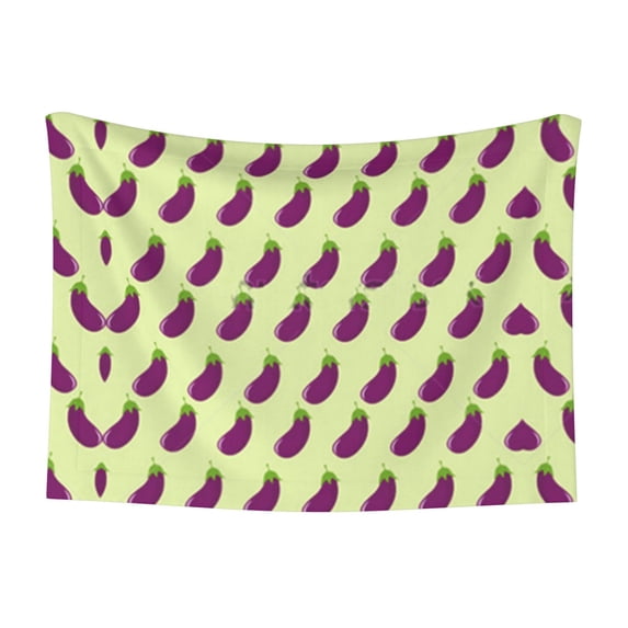 Purple Eggplant Pattern Dog Blanket Soft Warm Flannel Cat Blanket Great Pet Throw for Cats Puppy Small Medium Large Dog