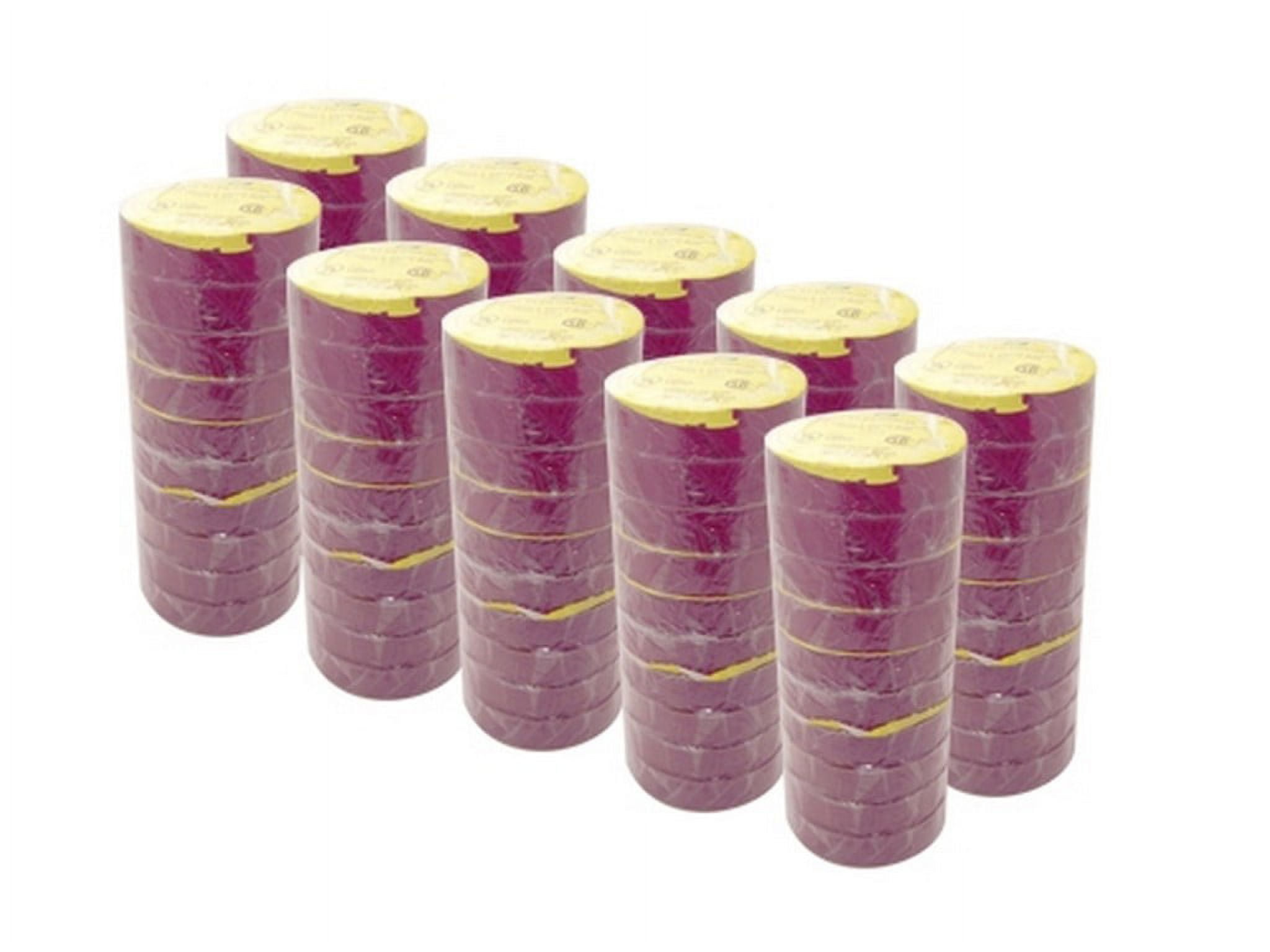 Purple Electrical Tape 3/4 X 66 Ft Roll 7 Mil (100 Roll/Case)