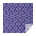 thumbnail image 1 of Purple Ethnic Geometric Pattern Square Tablecloth,Waterproof Square Table Cover,Wipeable Spillproof Washable Table Cover for Home Kitchen Party Decor 60"x60"(152x152cm), 1 of 6