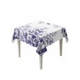 thumbnail image 1 of Purple Eucalyptus Leaves Table Cloth, Waterproof Tablecloth for Square Tables, Watercolor Spring Summer Botanical Reusable Washable Fabric Table Cover for Restaurant Kitchen Dining Tables 54"x54", 1 of 9