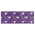 thumbnail image 1 of Purple Fairy Unicorn Pattern Kitchen Rug Mat,Kitchen Runner Rugs Non Skid Washable,Decorative Kitchen Floor Mats for Kitchen,Sink,Laundry,17"X47", 1 of 5