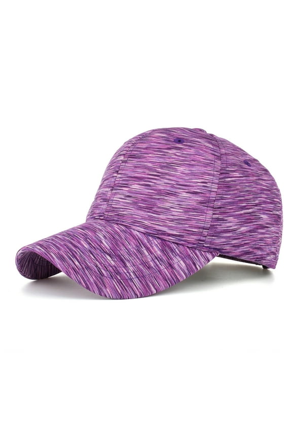 Purple Fashion Women Men Breathable Beach Adjustable Baseball Cap Hop Hat Sun