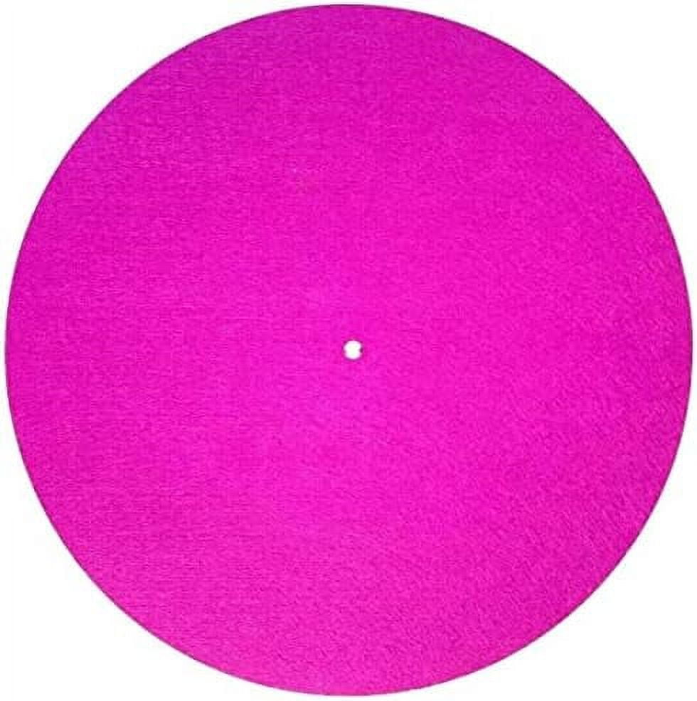 Purple Felt Turntable Slipmat 12Inch Vinyl Record DJ Pro Platter Slip