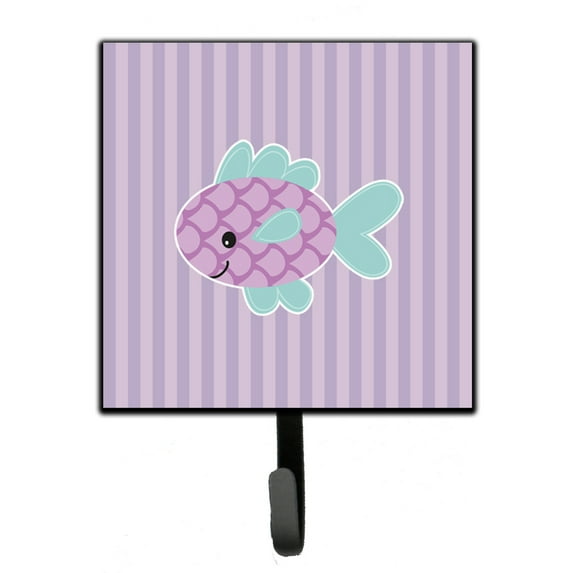 Purple Fish Leash or Key Holder