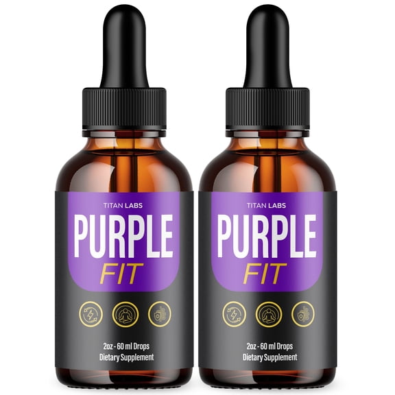 Purple Fit Advanced Formula Drops to Support Active Lifestyle PurpleFit 60 Servings