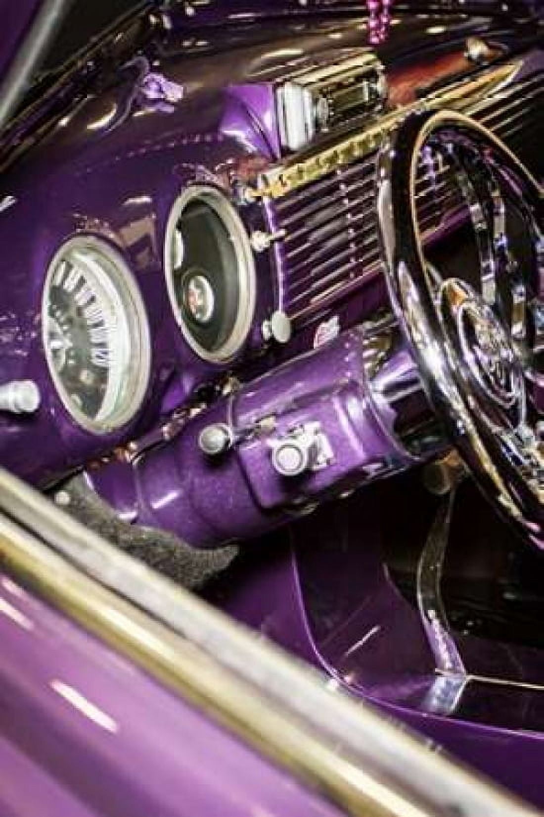 Purple Flamer II Canvas Art - Alan Hausenflock (20 x 28)