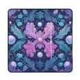 thumbnail image 1 of Purple Floral Fantasy Pearl Pattern Outdoor Picnic Blanket, Foldable Waterproof Beach Mat, Portable Beach Blanket for Beach Camping, Hiking, Family Concerts, 1 of 7