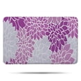 thumbnail image 1 of Purple Floral and Petal Pattern Bathroom Rugs Mat,Non Slip Microfiber Bathroom Rug,Rubber Backing,Soft Bathroom Mats for Bathroom Floor,Tub and Shower,17x27in(43x68cm), 1 of 5