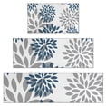 thumbnail image 1 of Purple Floral and Petal Pattern Kitchen Rugs Sets Of 3,Kitchen Runner Rugs Non Skid Washable,Decorative Kitchen Floor Mats for Kitchen,Sink,Laundry,17"x30"+ 17"x47" + 17"x59", 1 of 6
