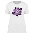 thumbnail image 1 of Purple Flower Ethnic Style Tee Women's -Image by Shutterstock, 1 of 2