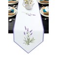 thumbnail image 1 of Purple Flower Lavender ce Table Runner Tablecloth Placemat Table Mat For Home Textile Wedding Party Decoration Supplies, 1 of 5
