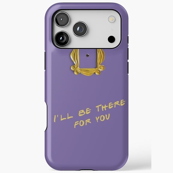 Purple Friend Door TV Show Frame Manhattan Apartment Vibe Case for iPhone 11 12 13 14 15 16 17 Pro Max