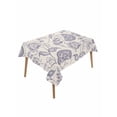 thumbnail image 1 of Purple Fruit Table Cloth, Country Retro Floral Botanical Plant Waterproof Tablecloth for Rectangle Tables, Reusable Washable Fabric Table Cover for Restaurant Kitchen Dining Tables 60"x102", 1 of 6