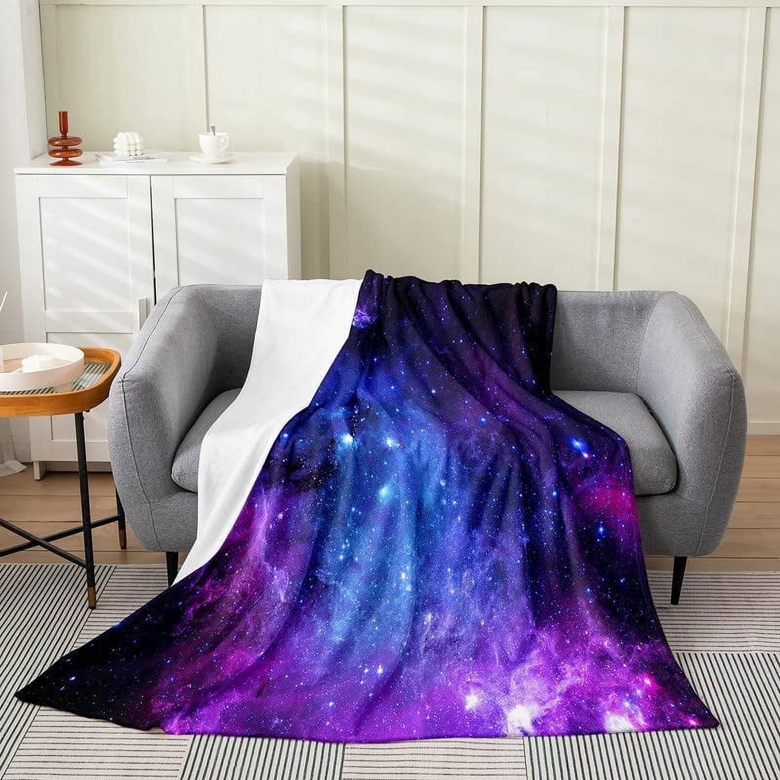 Pink Galaxy Stardust Blanket