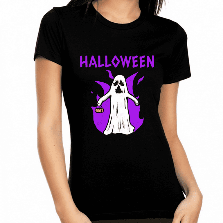 purple halloween shirt