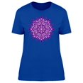 thumbnail image 1 of Purple Glass Mandala T-Shirt Women -Image by Shutterstock, Female x-Large, 1 of 2
