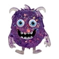 thumbnail image 1 of Purple Glitter Squishy Toy with Horns and Big Eyes, Single Unit, Sparkly Design, for Kids, Relaxation Toy, 1 of 3