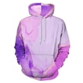 thumbnail image 1 of Purple Gold Marble Art Print Men's Women New Sweatshirt Hoodie Men's Plus Size Sweatshirt Hooded Sweatshirt 3d Printed Street Men's Cloth, 1 of 6