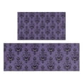 thumbnail image 1 of Purple Gothic Bat Pattern Kitchen Rugs Sets Of 2,Anti Fatigue Kitchen Mat Rugs Non Slip Washable,Decorative Kitchen Floor Mats for Kitchen,Sink,Laundry,17"x30"+17"x47", 1 of 7