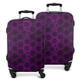 thumbnail image 1 of Purple Gothic Floral Pattern Luggage Cover Fashion Suitcase Cover Baggage Covers Fit 25-28 Inch Luggage (Go Travel), 1 of 5