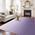thumbnail image 1 of Purple Gradient Washable Area Rug 5x7 Low-Profile Large Area Rugs with Non Slip Backing Indoor Floor Carpet for Entrance Living Room Bedroom Home Office, 1 of 9