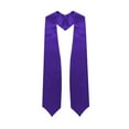 thumbnail image 1 of Endea Graduation Purple Graduation Stole, 1 of 7