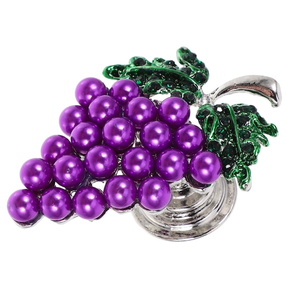 Purple Grape Handle Napkin Pot Decoration Drawer Pulls Door Knob