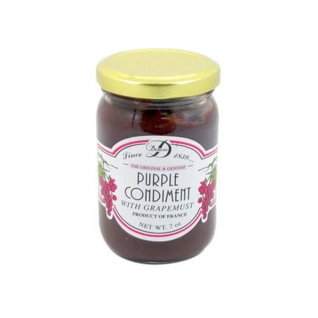 Maison Denoix French Purple Mustard, 7oz Glass Jar