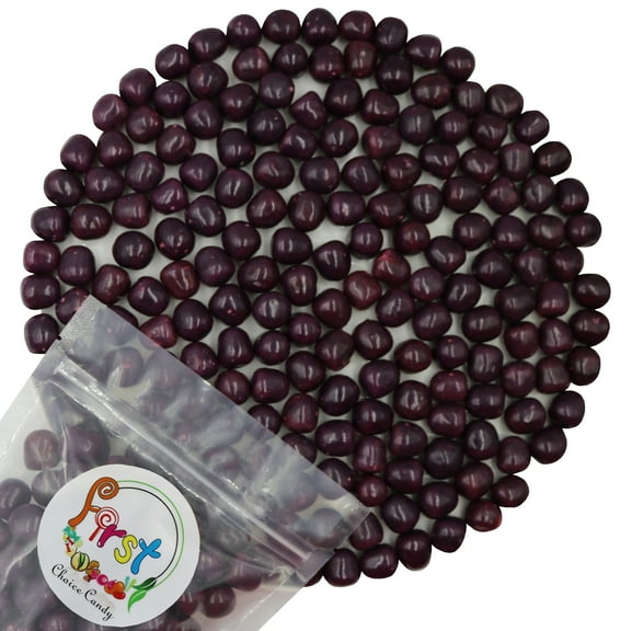 Purple Grape Sour Chewy Fruit Balls 2 LB