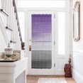 thumbnail image 1 of Purple Gray Door Curtains for Door Window, French Sidelight Front Back Door Curtains With Tieback, Vintage Rustic Abstract Striped Wooden Grain Kitchen Rod Pocket Drapes Panel, 54"x72", 1 of 5