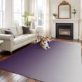 thumbnail image 1 of Purple Gray Large Area Rugs 5x8 ft Gradient Washable Rug Non Slip Indoor Carpet Absorbent Floor Mat for Living Room Bedroom Dining Room, 1 of 9