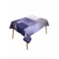 thumbnail image 1 of Purple Gray Table Cloth, Modern Oil Painted Art Abstract Geometric Waterproof Tablecloth for Rectangle Tables, Reusable Washable Fabric Table Cover for Restaurant Kitchen Dining Tables 60"x102", 1 of 6