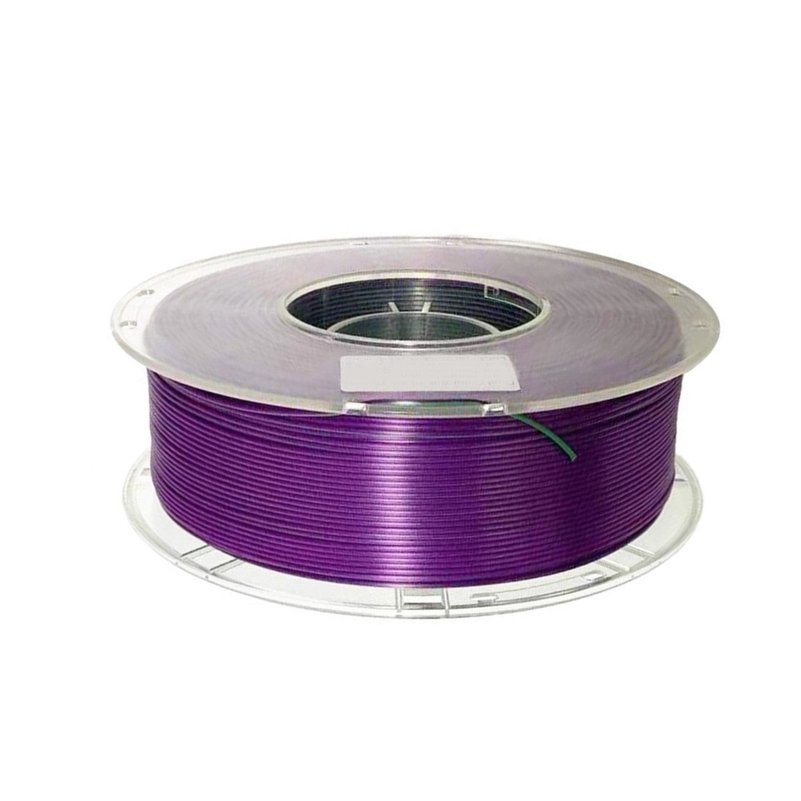 Purple-Green 3D Printer Filament, Creativity Mixed Colors Silk-like PLA, Dimensional Accuracy 1.75mm +/- 0.02mm, Easy-to-Print, 1KG