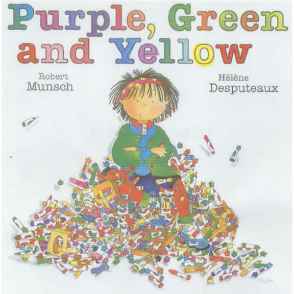 Pre-Owned Purple, Green and Yellow (Munsch for Kids) (Paperback) 1550372564 9781550372564