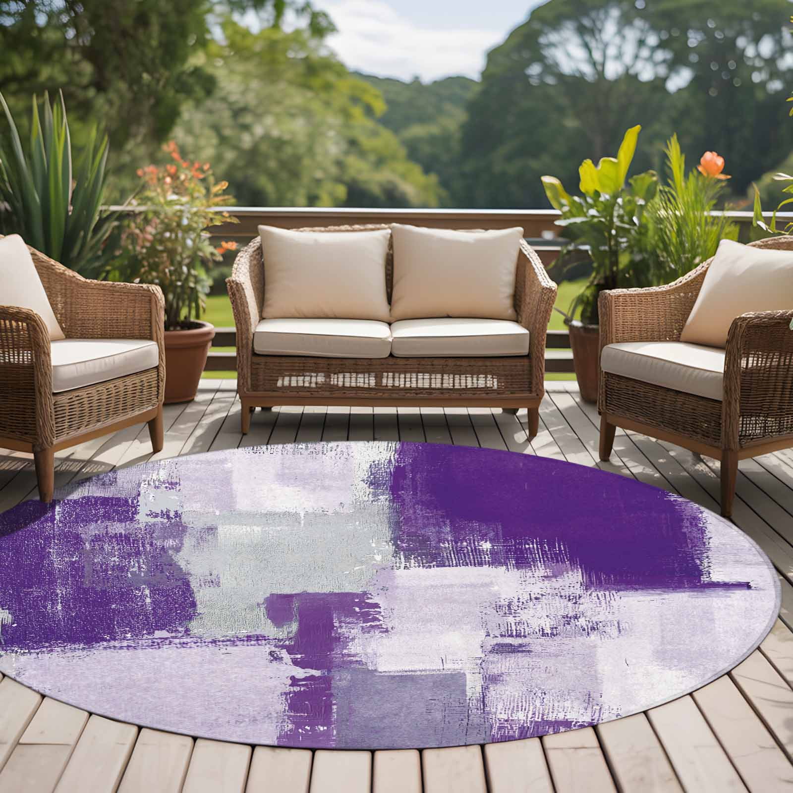 Stunning Large Open Concept Rug Ideas With Sectional image