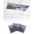 thumbnail image 1 of Purple Grey Fluorescent Light Covers for Ceiling Lights 4x2 feet,3 Pack Magnetic Light Filters for Classroom,Modern Oil Painted Abstract Art Aesthetics Fluorescent Light Shade Panel for Office, 1 of 9