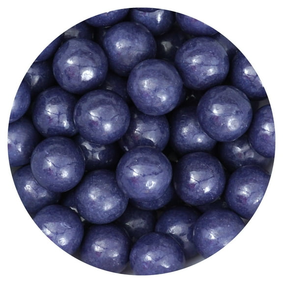 Purple Gumballs 1 Inch Gumballs, 2 Pound Bulk Bag (Approx. 110 Pieces), Purple Candy, Gumballs 1 Inch Purple, The Hampton Popcorn & Candy Company