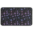 thumbnail image 1 of Purple Halloween Ghost Pumpkin Skull Pattern Door Rugs,Washable Non Slip Door Mats Indoor,Decorative Door Mats,Entry Mat Indoor for Entrance,Bedroom,Kitchen,Bathroom,30"x17", 1 of 6