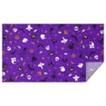 thumbnail image 1 of Purple Halloween Pattern Rectangle Tablecloth 60"x102",Waterproof Polyester Rectangle Table Cloth, Wipeable Spillproof Polyester Tablecloth for Dining, Camping, Indoor and Outdoor, 1 of 6