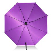 Purple Halo Umbrella Folding Sun Umbrella Travel Auto Open Close Large UV50+ 40in